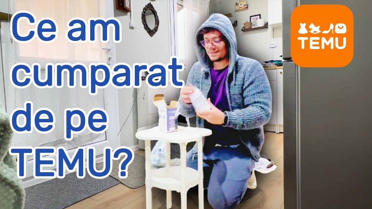 Ce am comandat de pe TEMU? Pentru terasă: masă, cameră supraveghere & gadgeturi anti-țânțari!