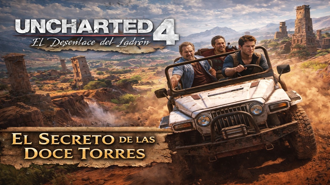 EL SECRETO DE LAS DOCE TORRES 🧭 | Uncharted 4: El Desenlace del Ladrón (Parte 3) (Sin comentar)
