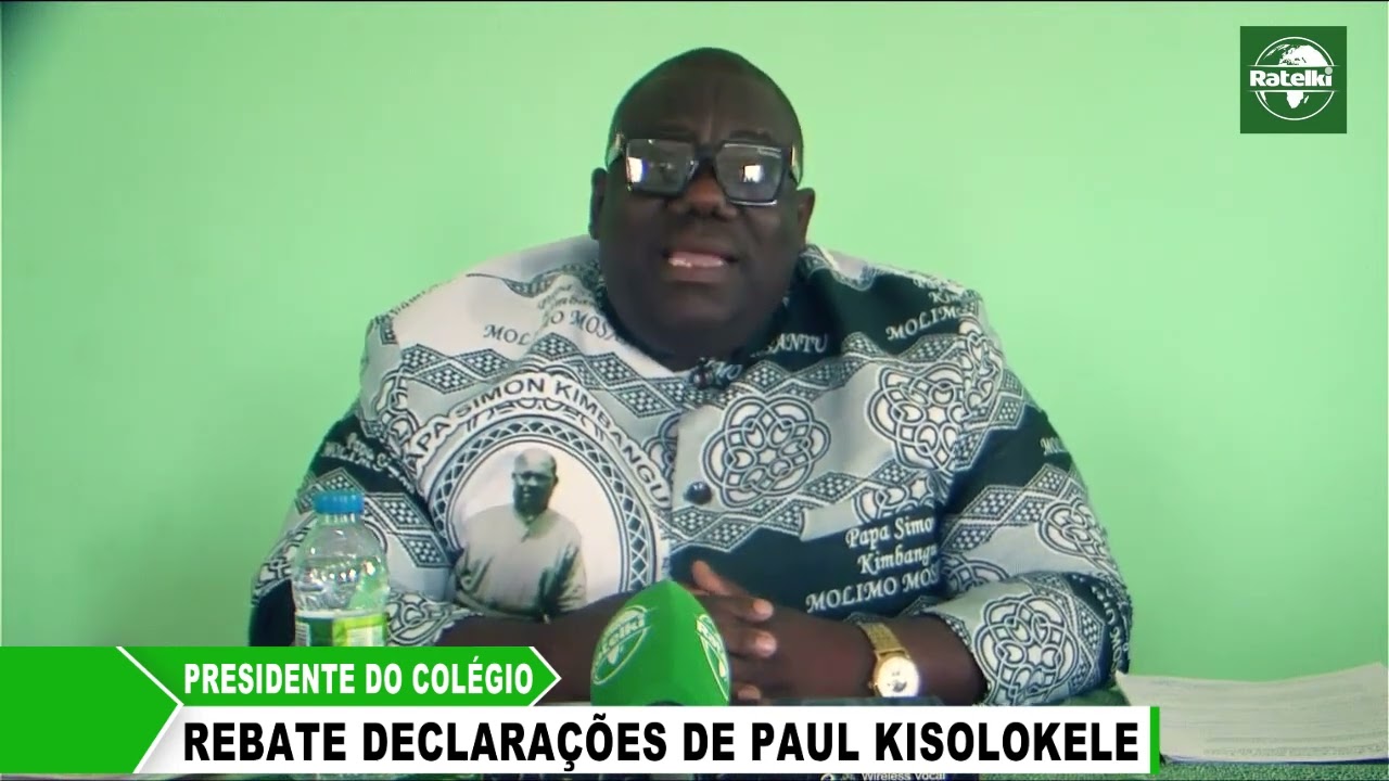 PRÉSIDENT DU COLLÈGE D'ANGOLA REPOND AUX DECLARATIONS DE PAUL KISOLOKELE