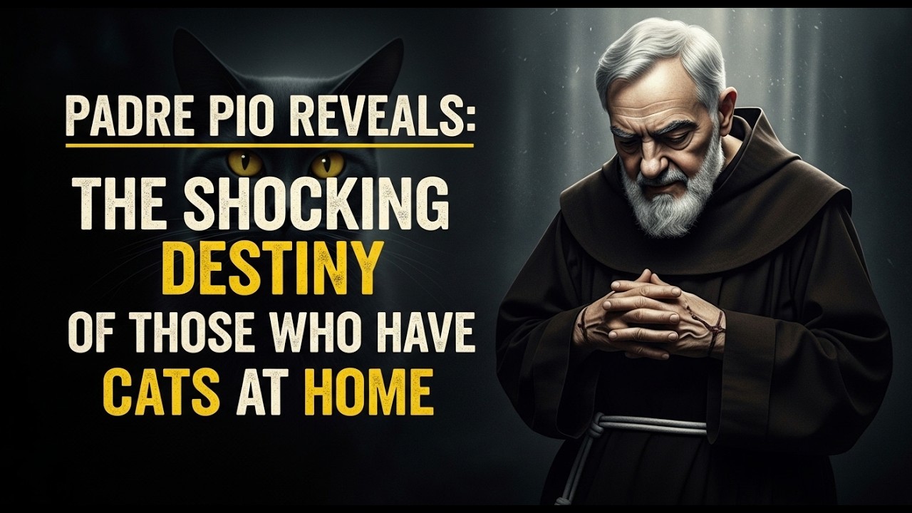 Padre Pio’s SHOCKING Revelation About Cats | The Fate Of Those Who Love And Have Cats At Home