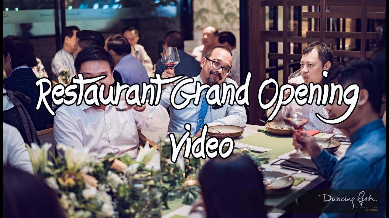 Restaurant Grand Opening Event