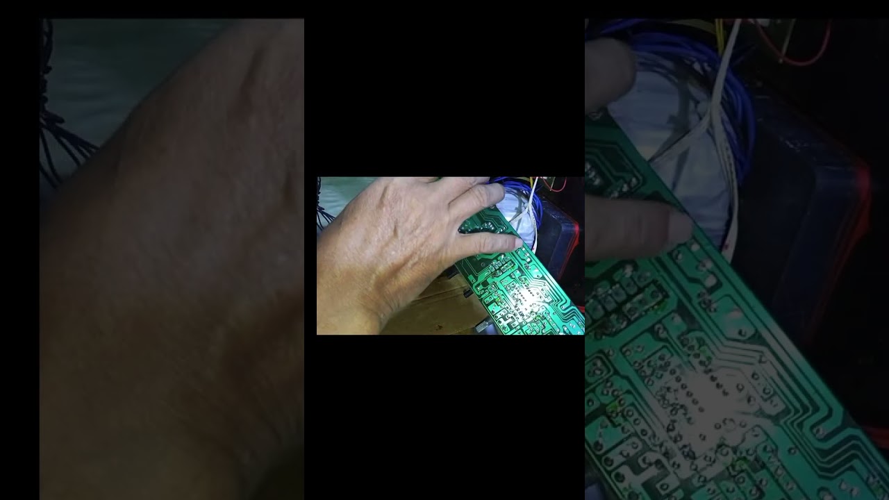 Amplifier na pumuputok-putok ang tunog sa kabilang channel aayosin ko.