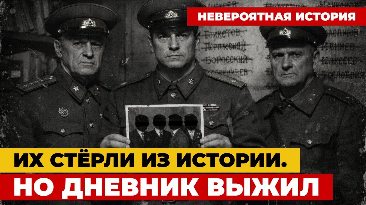СЕКРЕТНАЯ КОМАНДА СССР ИСЧЕЗЛА. Архивы стёрли. Но дневник выжил.