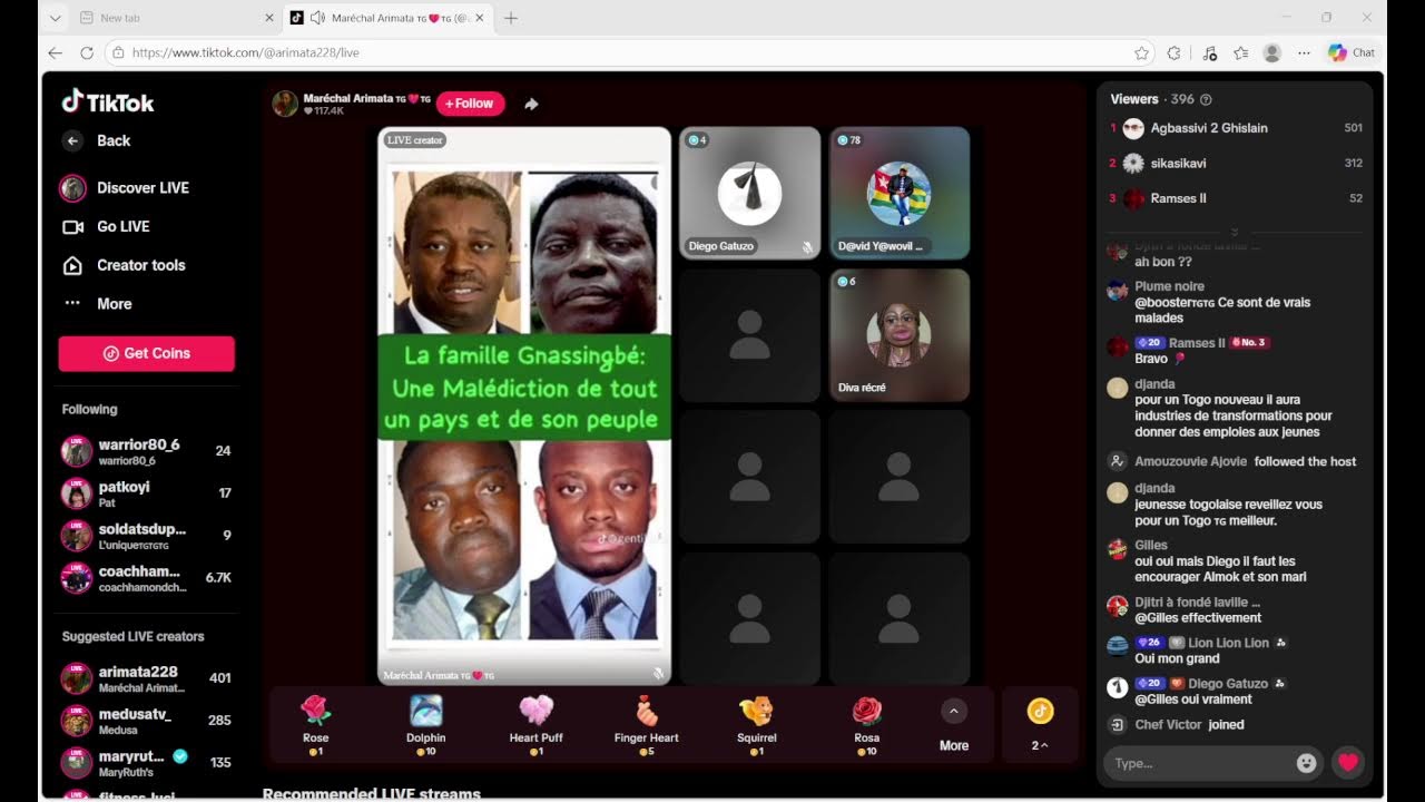 LA MARRAINE MAWABA ET MOHAMED LOUM EN LIVE CHEZ MARECHAL ARIMATA!