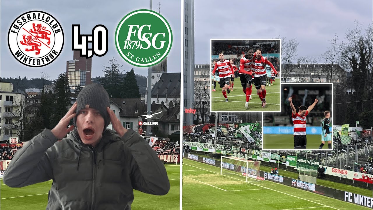 Winterthur nimmt St.Gallen auseinander 