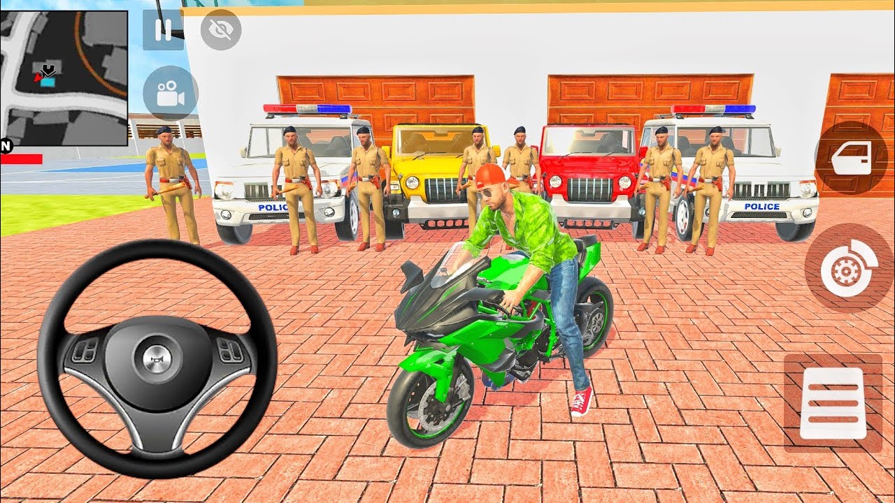 🤯Indian Theft Auto 💥 Simulator game 🎮 MONSTER Police Carr Purchase From Showroom 🤑