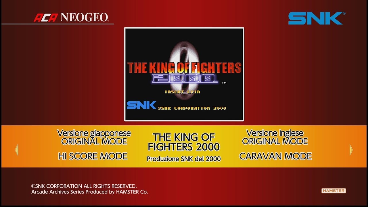 ACA NEOGEO THE KING OF FIGHTERS 2000 (Switch) First Look on Nintendo Switch - Gameplay