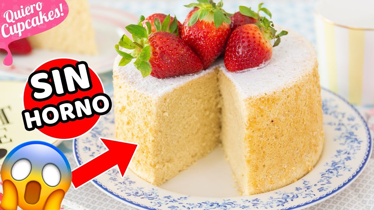 BIZCOCHO SIN HORNO Y SIN MICROONDAS | EXTRA F&Aacute;CIL| Quiero Cupcakes!