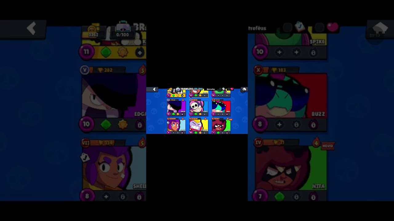 Jogando brawl stars