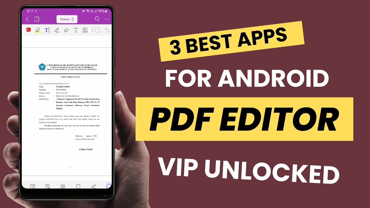 3 Best Free PDF Editor Apps for Android