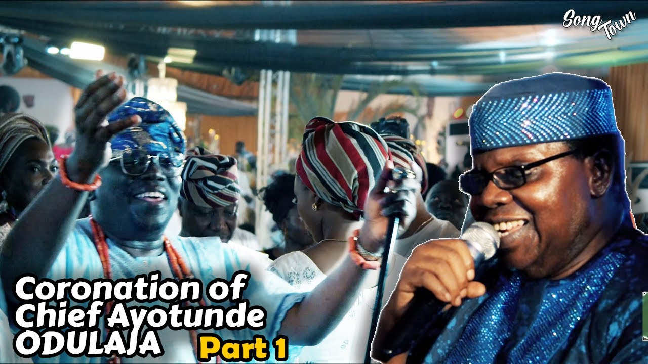 Part1 - Sir Ebenezer Obey's EPIC Performance At The Coronation Of Chief Ayotunde Odulaja
