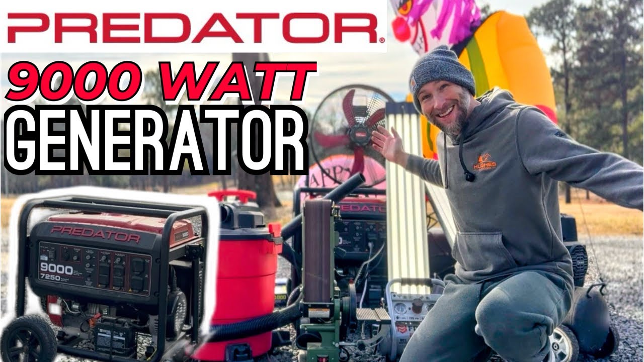 2-Year Harbor Freight 9k Predator Watt Generator Review | Features, Performance, and Build Quality