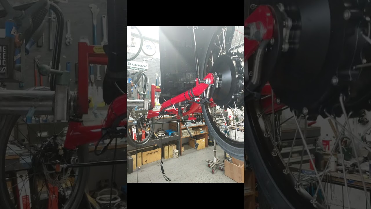 Amtryke E-bike conversion with GMAC regen braking hub motor