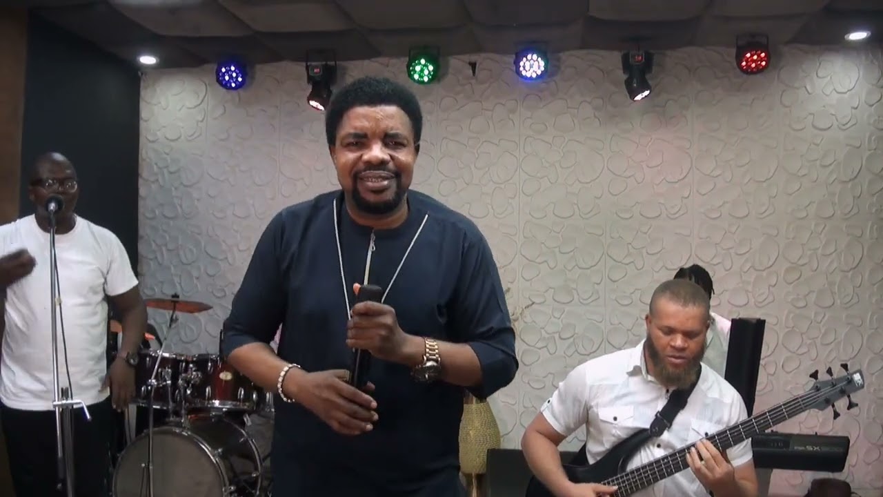 Evang John Okah live performance at simetone studio int'l iii