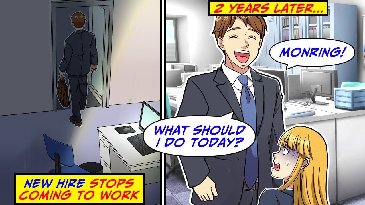 A new-hire stopped showing up to work immediately after getting hired. 2 years later...