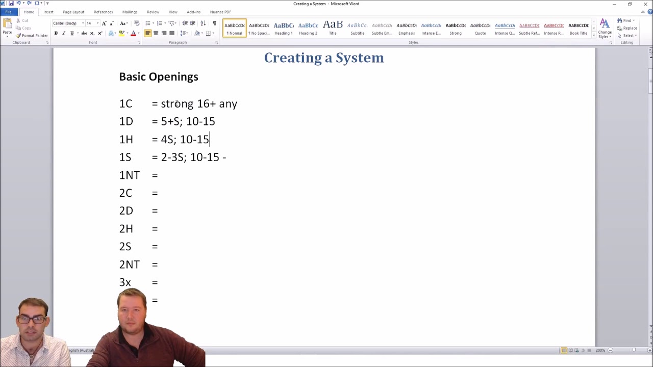 Lets Create A System - System McSystem Face - Part 1