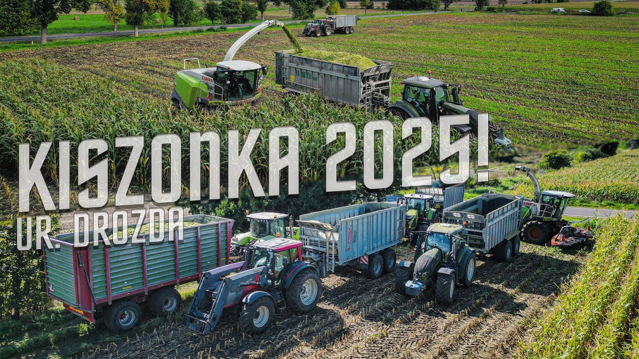 Кукурузный силос 2025 года от вашего DROD! ☆ Claas Jaguar 950 и 4 привода ☆ 3x Claas 2x Valtra ☆ ...