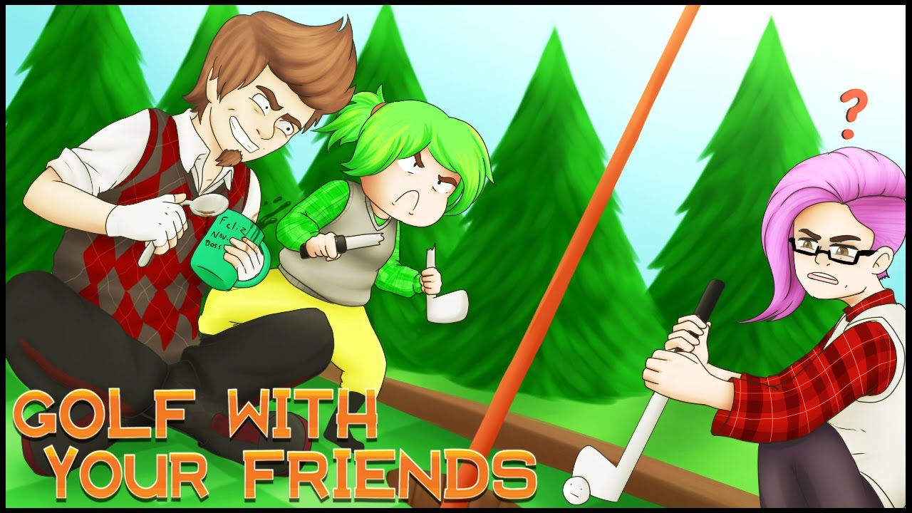 SUFRIENDO Y AGONIZANDO EN UN JUEGO DE GOLF - Golf With Your Friends