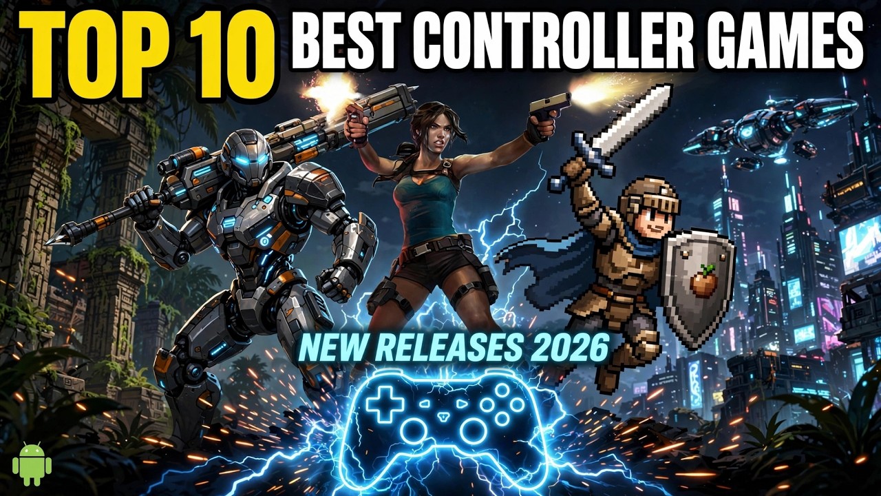 Top 10 Best Android Games With Controller Support 2026 - New Release
