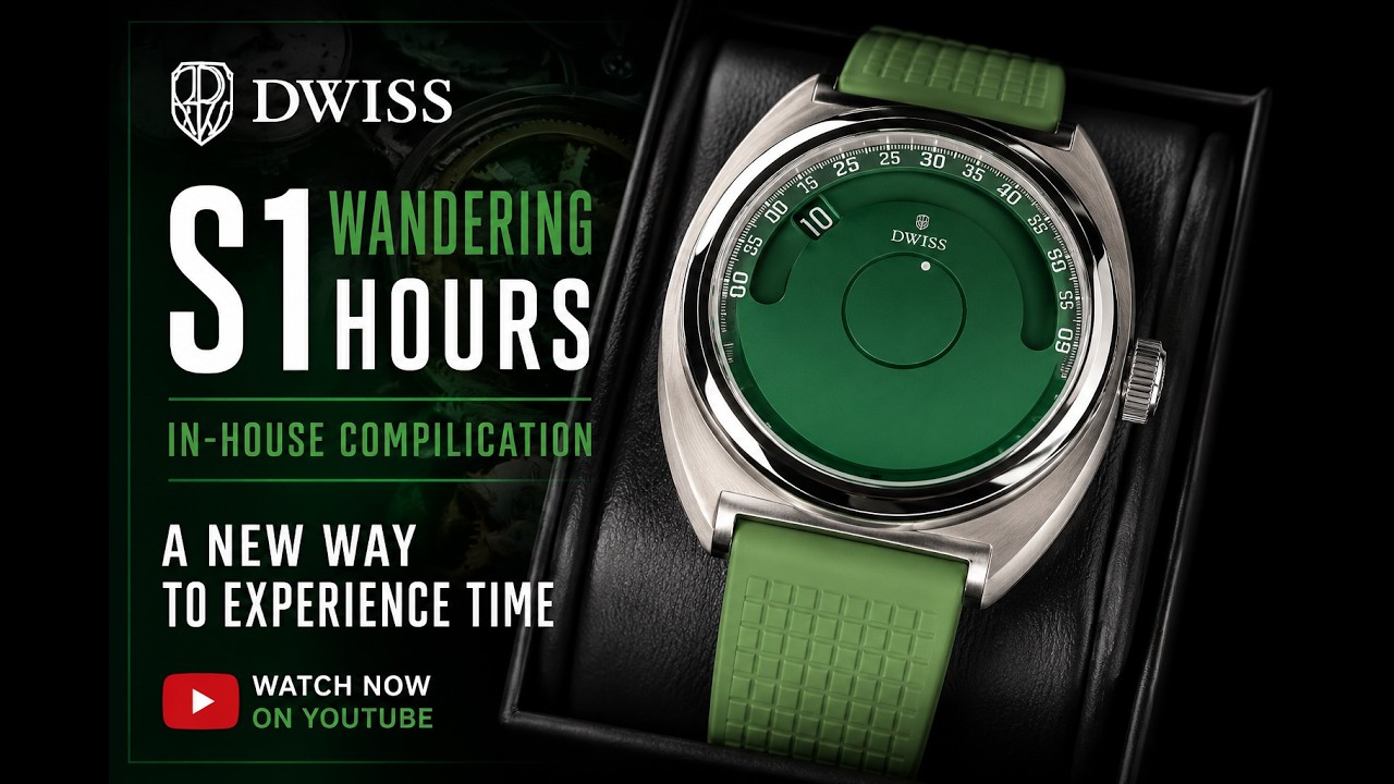 DWISS S1 Wandering Hours in-house complication