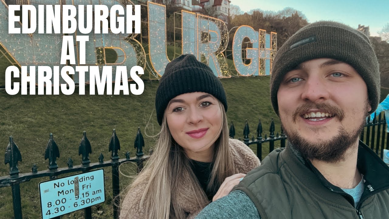 We went on the BIG WHEEL! - Edinburgh Christmas Markets. Ep10