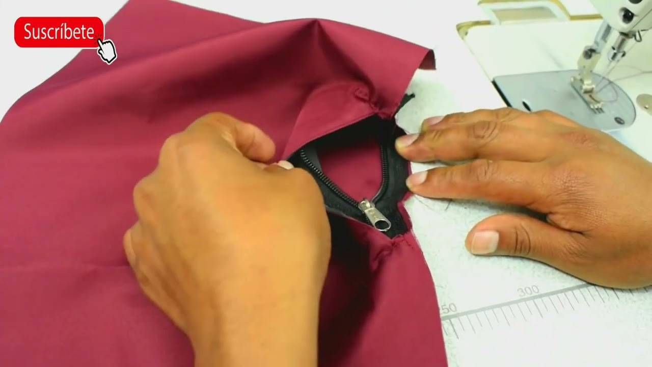 TRUCOS DE BOLSILLO LATERAL CON CIERRE PARA PANTALON O SHORT DEPORTIVO|Tips De Confeccion.