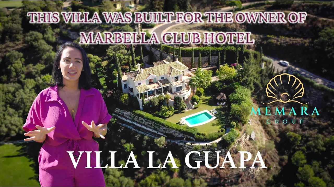This villa was built for the owner of Marbella Club Hotel!