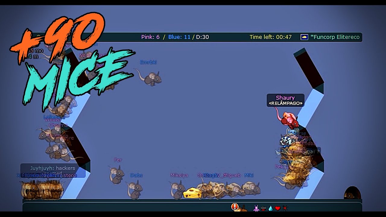 Transformice - Brkrmn (+90 MICE) Racing Gameplay #123