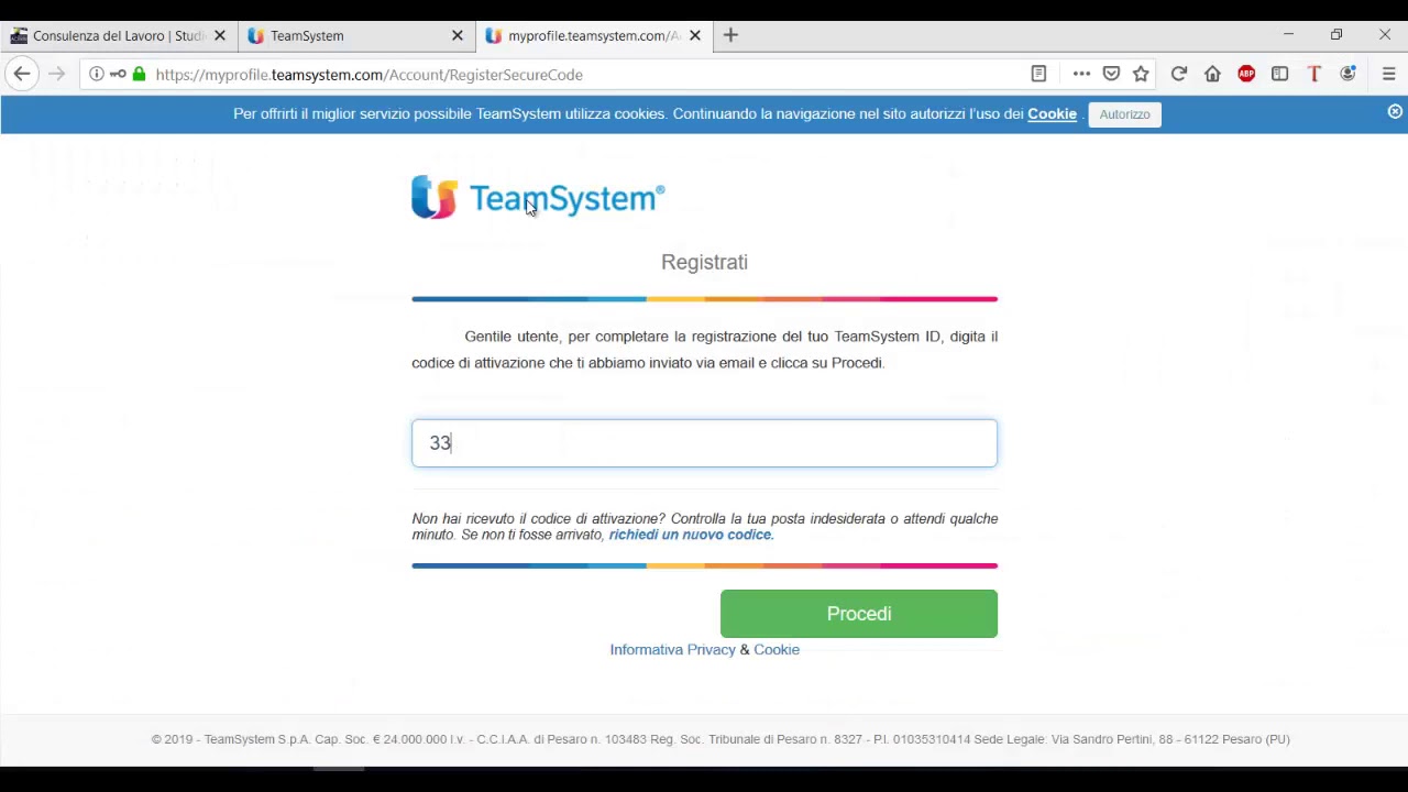 teamsystem id