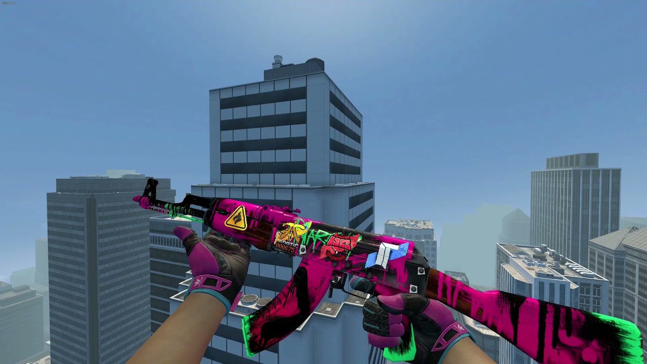 CS:GO MOD (Sport Gloves | Vice) For CS:S v91