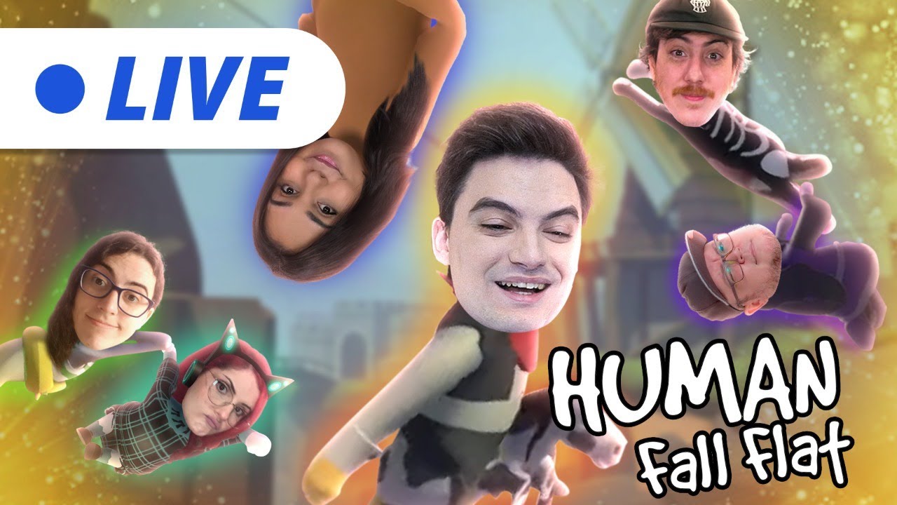 CHEGOU A HORA DE MAIS HUMAN FALL FLAT! #6 [+12]