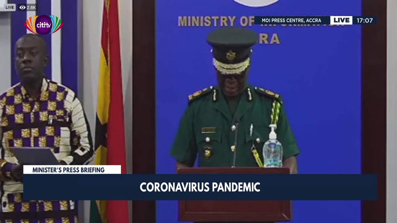Ghana Immigration Service's update on COVID-19