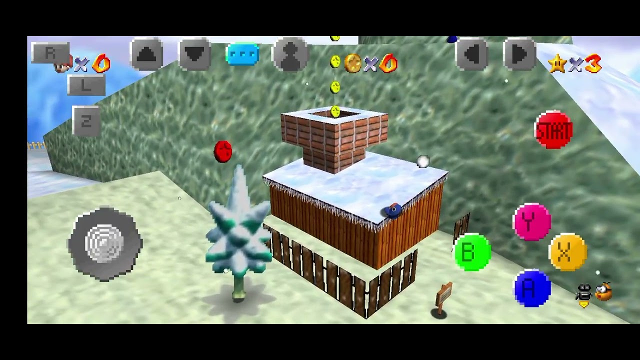 Playing Mario 64 Coop DX (Android version)