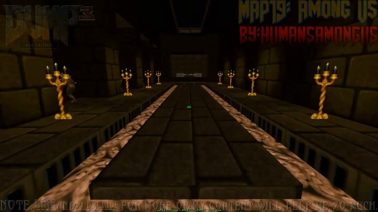 DOOM 2: DUMP3.wad - MAP19: Among Us [ Rivendell by The REW ]