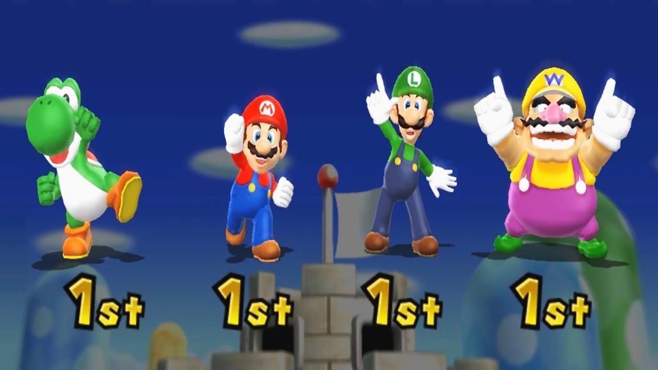 (HD) Mario Party 9 All Mini Games Yoshi Mario Luigi Wario Boss Battle (Master Difficulty)