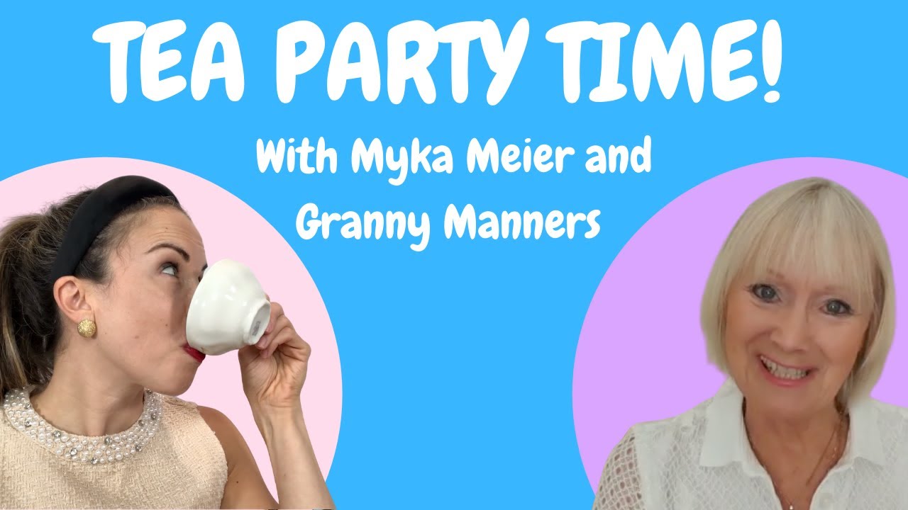 Tea Party for Kids: Manners and Learning Videos for Children
