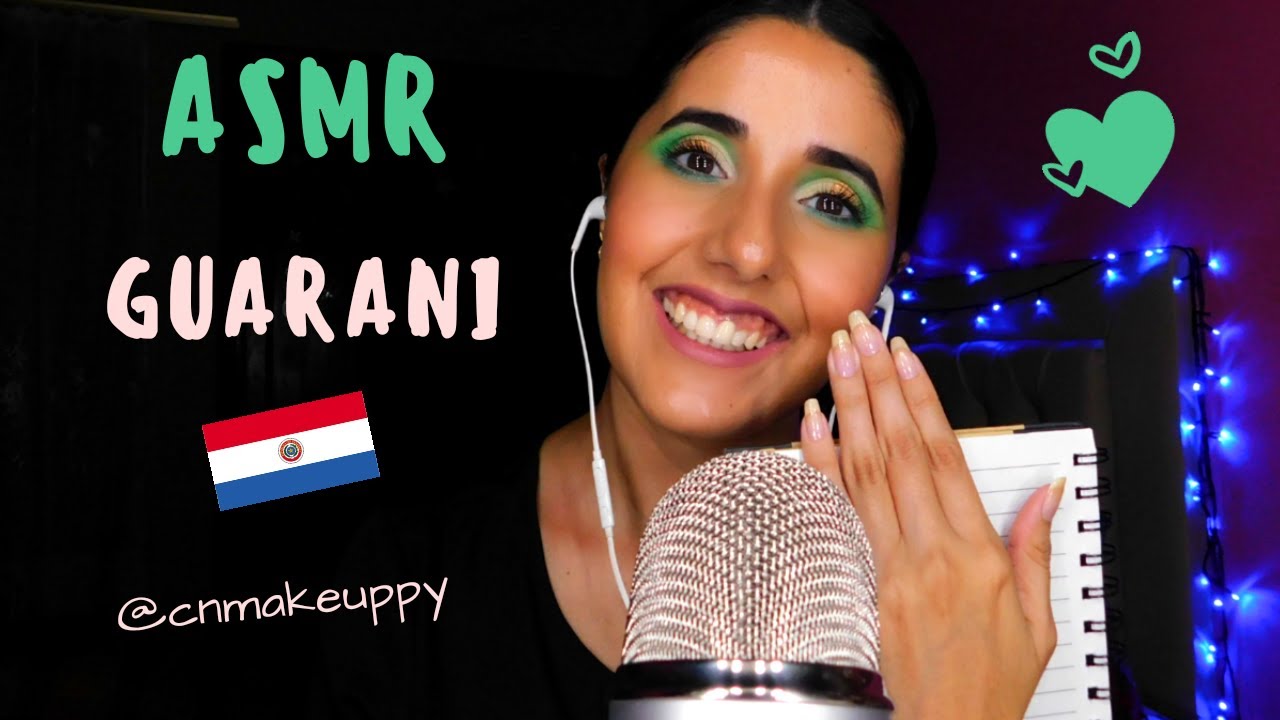 Asmr en español | Frases comunes en GUARANI | PARAGUAY | cnmakeuppy