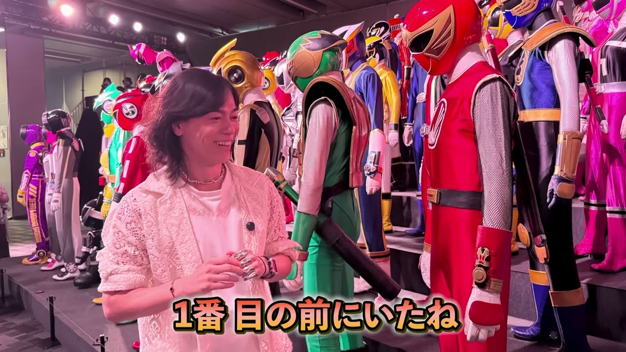 #全スーパー戦隊展 にシュシュっと潜入してきました！