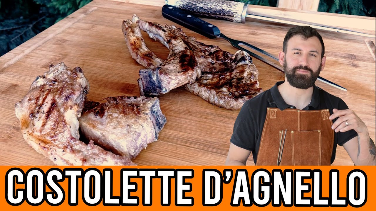 Costolette d'agnello alla griglia