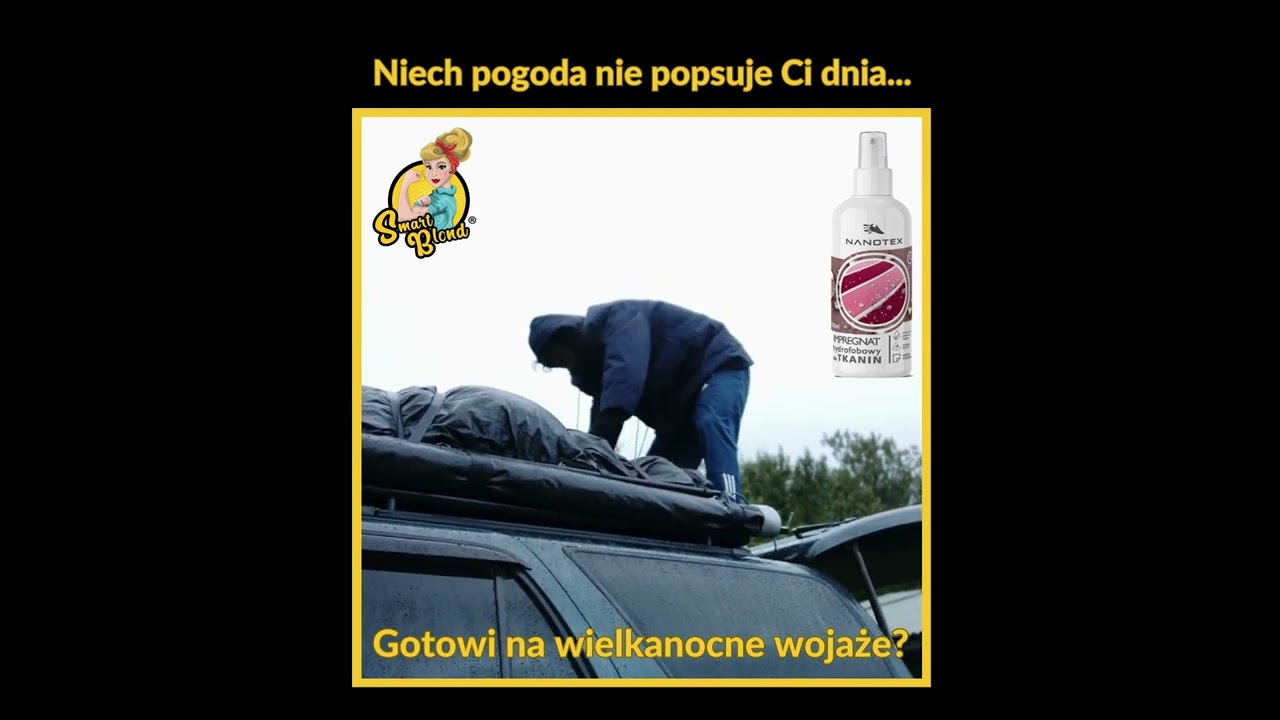Jak zabezpieczyć przed deszczem rzeczy, czyli jak sprytny jest NANOIMPREGNAT HYDROFOBOWY Nanotex.