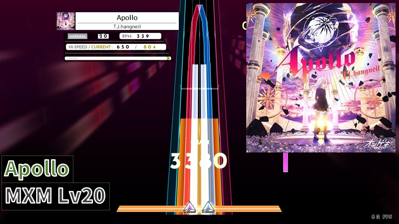【K-Shoot MANIA】Apollo [MXM 20]【創作譜面】
