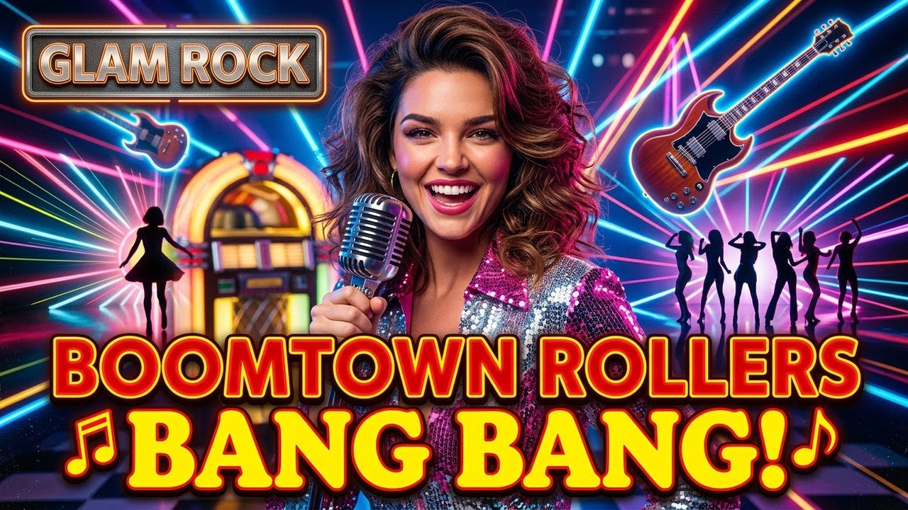 Глэм-рок 1970-х — 🎸Boomtown Rollers :Bang Bang Shanga Lang 🎶