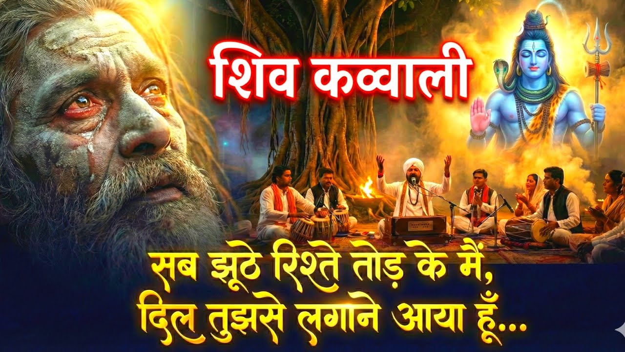 सब झूठे रिश्ते तोड़ के... 😭 | Heart Touching Shiv Qawwali | Bhole Shankar New Bhajan 2026