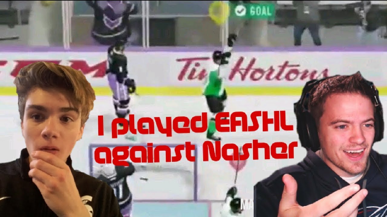 I Played TheNasher61 in EASHL || NHL 18