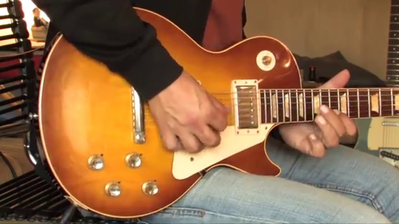 Gibson Les Paul Custom Shop 1960 RI R-0 Amber Pickups  Part1