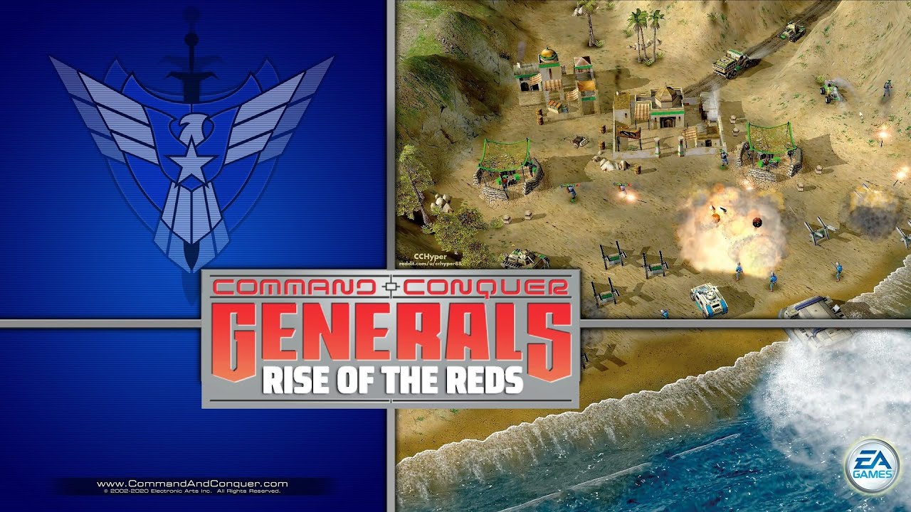 C&C Rise of The Reds | Full USA Original Campaign | (Hard)