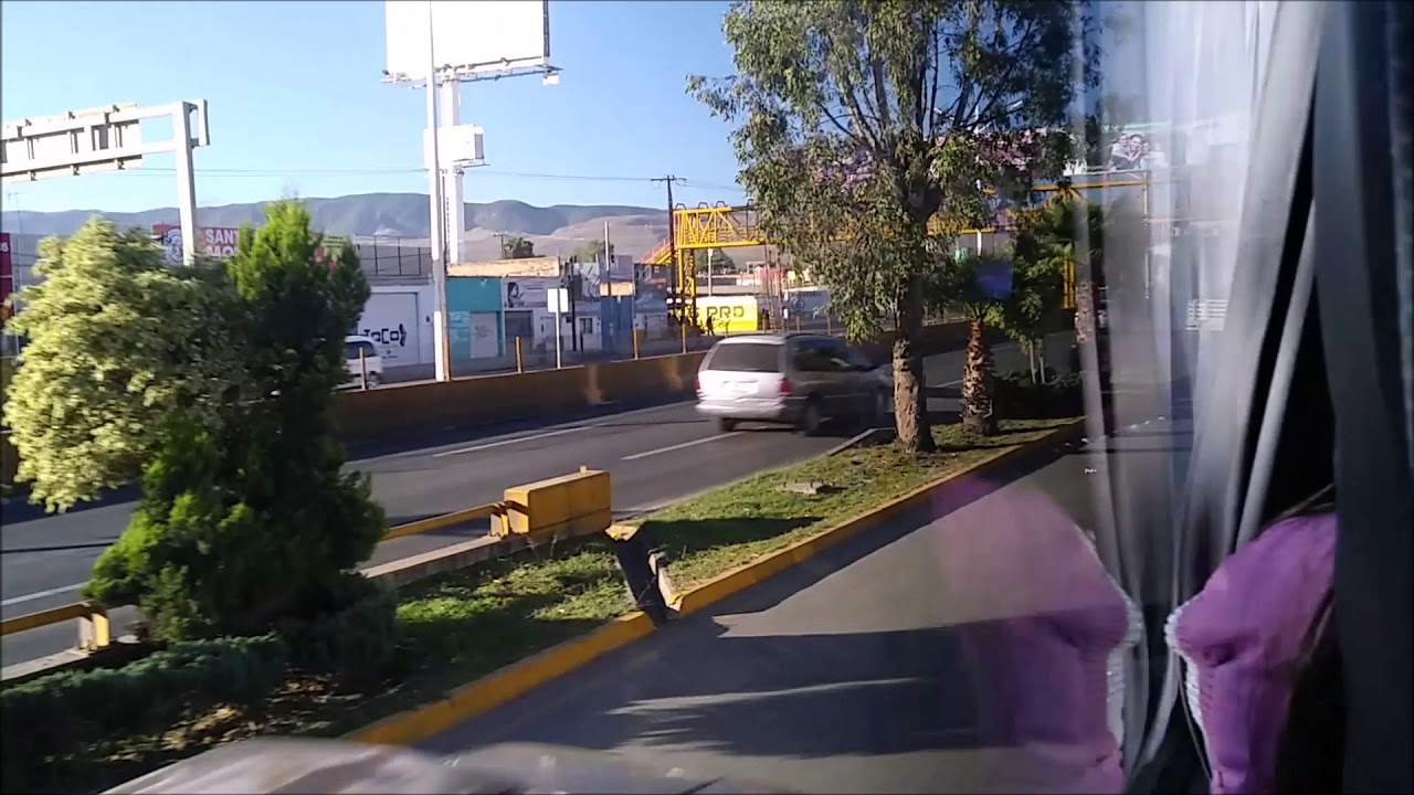 Saliendo de la Terminal Terrestre Potosina SLP rumbo a Aguascalientes en Futura Select