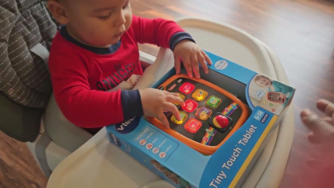 Unbox - Vtech Tiny Touch Tablet