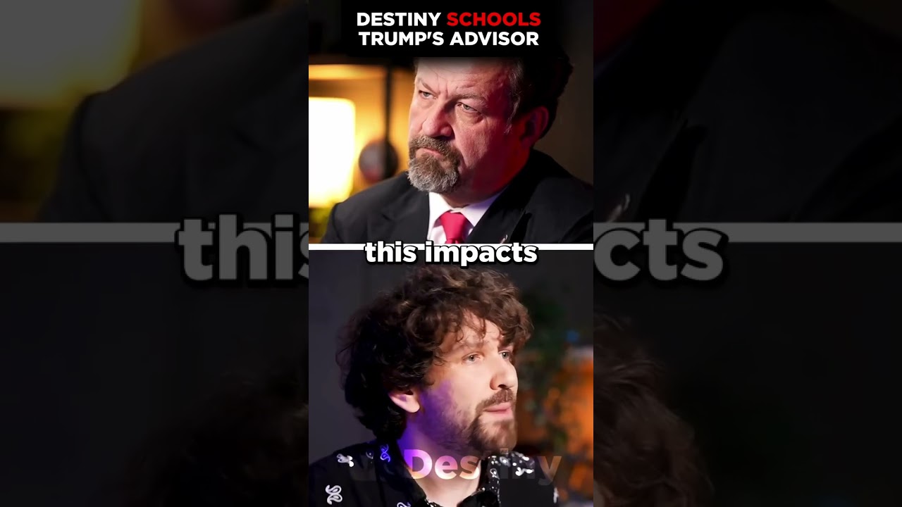 Destiny Confronts Trump's Staff