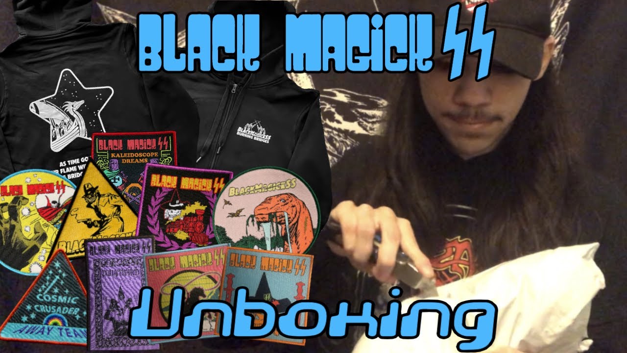 Black Magick SS Merch Unboxing! 9 Patches + more